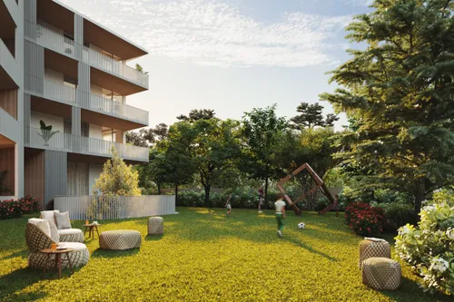 Three bedroom apartment with garden, pool and solarium in Carcavelos