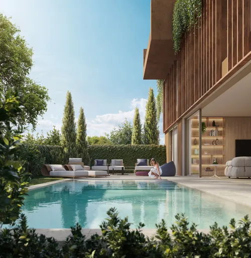 T3 duplex apartment with pool, terrace, garage, garden in Cascais