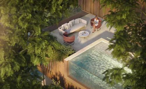 T3 duplex apartment with pool, terrace, garage, garden in Cascais