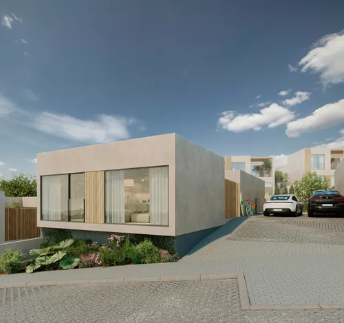 Three bedroom villa with private garden in exclusive condominium near the beach