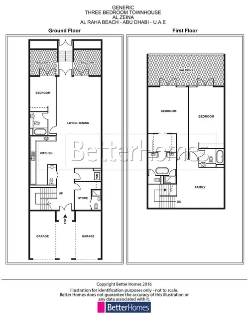 3 Bedrooms Townhouse in Building C
