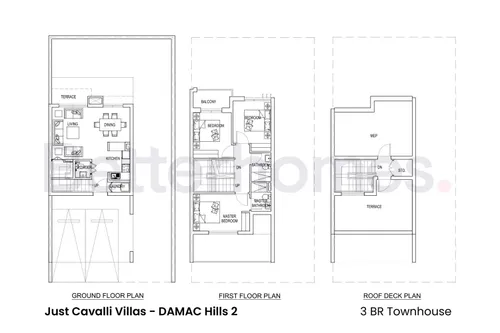 3 Bedrooms Villa in Just Cavalli Villas