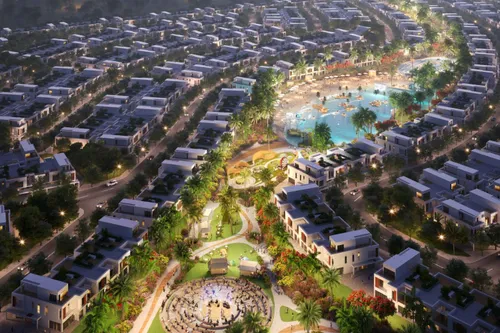 4 Bedrooms Townhouse in Damac Riverside - Sage
