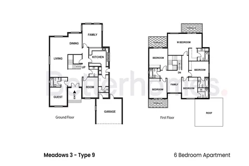 6 Bedrooms Villa in Meadows 3
