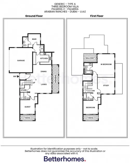 3 Bedrooms Villa in Palmera 2