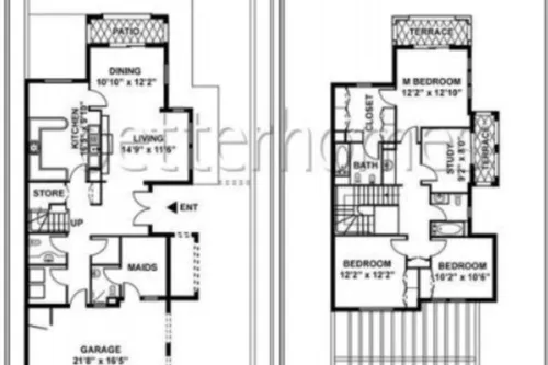 3 Bedrooms Townhouse in Springs 4