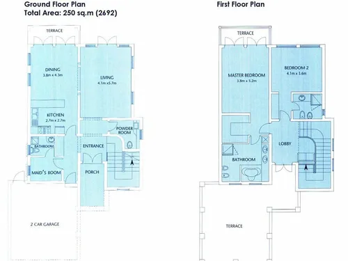 2 Bedrooms Villa in District 4C