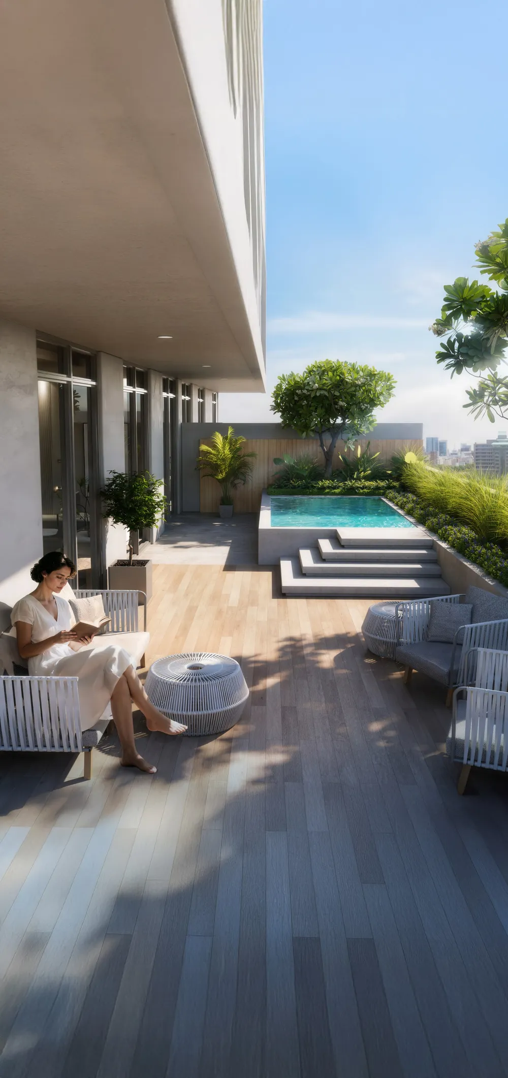 Pool & Outside