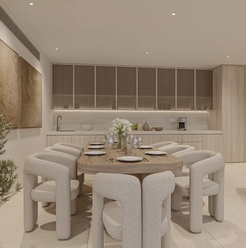 Jumeirah Villa ROOF TOP DINING AREA