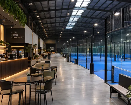 6 Court Premium Indoor Padel Facility for Sale in Al Quoz